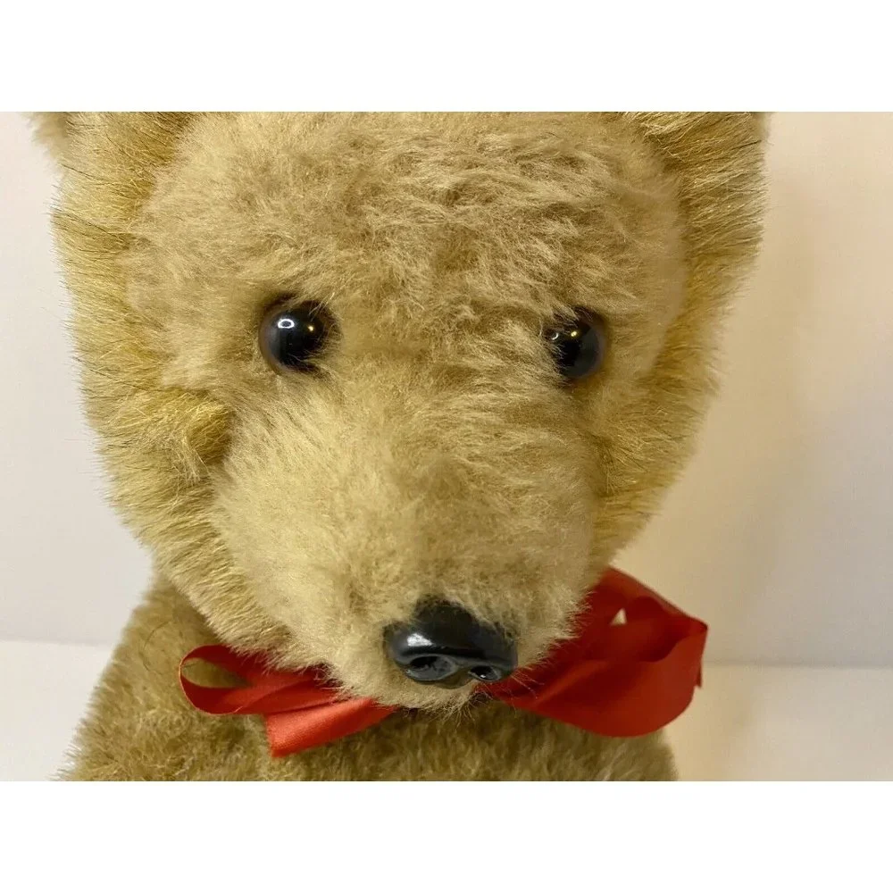 Dakin Pillow Pets 16” Stuffed Animal Plush Sitting Teddy Bear Brown 1976 Vintage